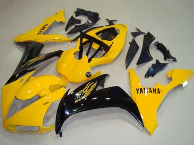 Buy 2004-2006 Yamaha YZF R1 Motorcycle Fairings - Yellow Glossy Black UK