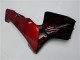 2005-2006 Honda CBR600RR Motorcycle Fairing Kits - Glossy Black Red Flame UK