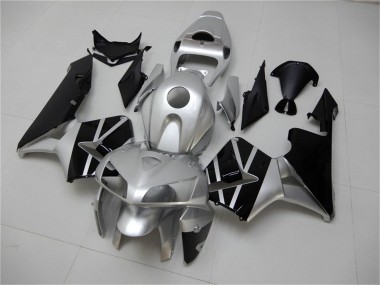 Buy 2005-2006 Honda CBR600RR Motorcycle Fairing - Silver Black UK