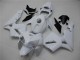 2005-2006 Honda CBR600RR Motorcycle Fairings - Glossy White UK