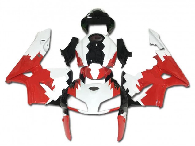 2005-2006 Honda CBR600RR Bike Fairings - White Red Black UK