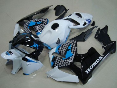 Buy 2005-2006 Honda CBR600RR Motorcycle Fairings - White Blue Black UK