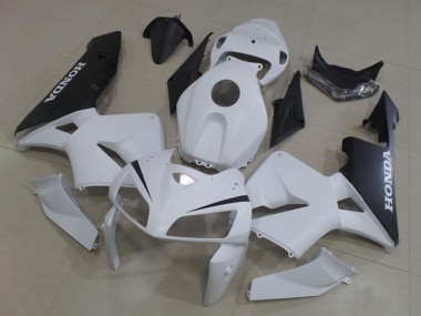 Buy 2005-2006 Honda CBR600RR Motorcycle Fairings Kit - White Black UK