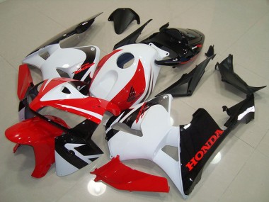 Buy 2005-2006 Honda CBR600RR Motorcycle Fairing - White Red Black UK