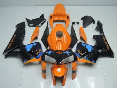 Buy 2005-2006 Honda CBR600RR Motorcycle Fairings - Orange Blue Black UK