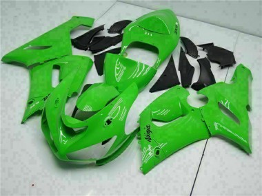 Buy 2005-2006 Kawasaki ZX6R Motorcycle Fairing - Green UK