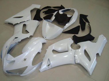Buy 2005-2006 Kawasaki ZX6R Motorcycle Fairings - Pearl White UK