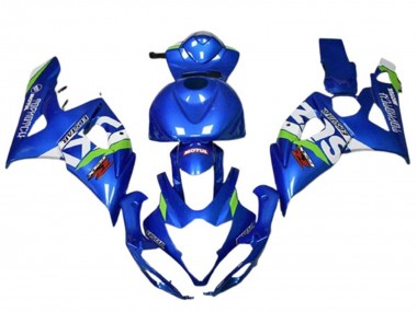 Buy 2005-2006 Suzuki GSXR 1000 Motorcycle Fairings - Blue Green White Motul UK