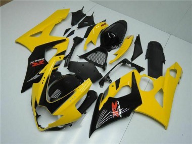 Buy 2005-2006 Suzuki GSXR 1000 Motorcycle Fairings - Yellow Glossy Black Red UK