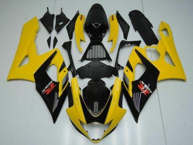 Buy 2005-2006 Suzuki GSXR 1000 Motorcycle Fairings - Yellow Glossy Black Red UK