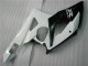 2005-2006 Suzuki GSXR 1000 Motorcycle Fairings - White Glossy Black UK