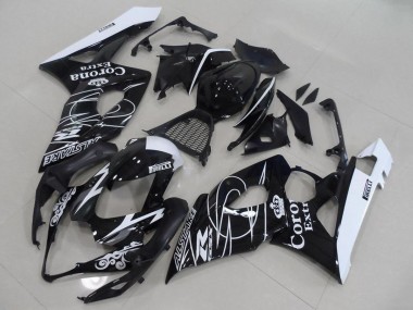 Buy 2005-2006 Suzuki GSXR 1000 Motorcycle Fairings - Glossy Black White Corona UK