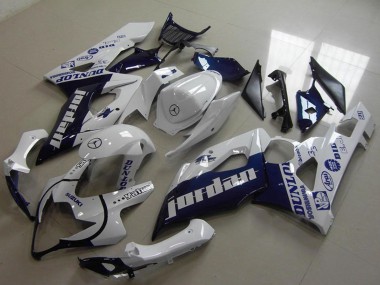 Buy 2005-2006 Suzuki GSXR 1000 Motorcycle Fairings - White Dark Blue Jordan UK