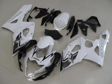 Buy 2005-2006 Suzuki GSXR 1000 Motorcycle Fairing - White Black UK