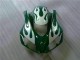 2006-2007 Honda CBR1000RR Motorcycle Fairings - White Green Flame UK