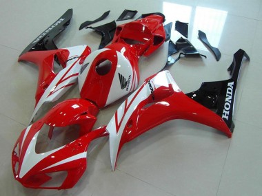 Buy 2006-2007 Honda CBR1000RR Motorcycle Fairings Kits - White Red Glossy Black UK