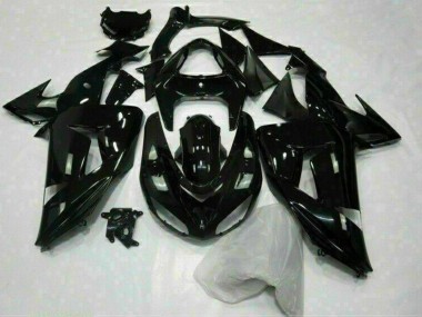 Buy 2006-2007 Kawasaki ZX10R Motorcycle Fairing - Glossy Black UK