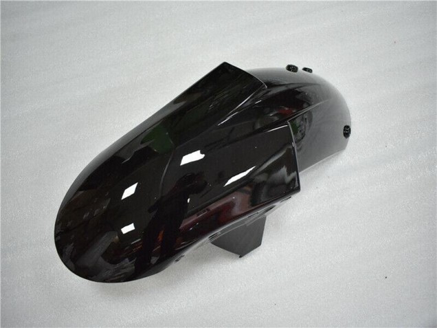 2006-2007 Kawasaki ZX10R Motorcycle Fairing - Glossy Black Red Flame UK