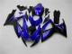 2006-2007 Suzuki GSXR 600/750 Motorcycle Fairings - Blue Glossy Black UK