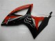 2006-2007 Suzuki GSXR 600/750 Motorcycle Fairings - Red Glossy Black UK