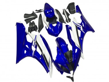 Buy 2006-2007 Yamaha YZF R6 Motorcycle Fairings - Blue White Black UK