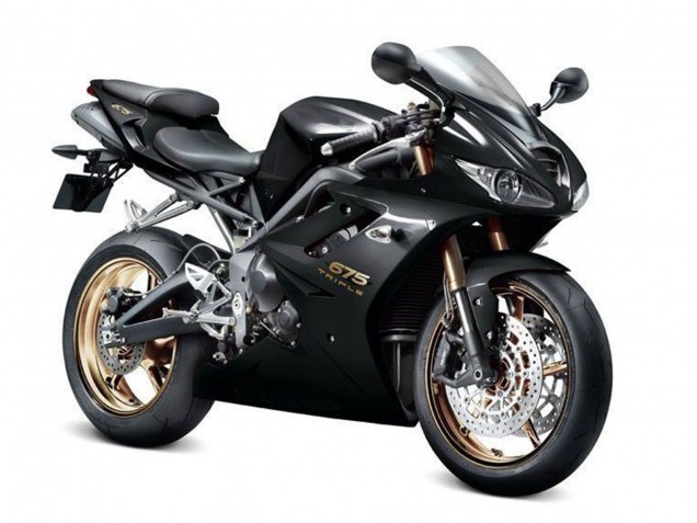 2006-2008 Triumph Daytona 675 Triple Bike Fairings - Glossy Black UK