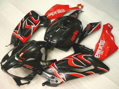 Buy 2006-2011 Aprilia RS125 Motorcycle Fairings - Black Red UK