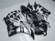 2007-2008 Honda CBR600RR Motorcycle Fairings - Matte Black Silver Grey Repsol UK