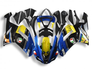 Buy 2007-2008 Kawasaki ZX6R Motorcycle Fairings - Blue Shark UK