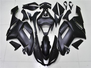 Buy 2007-2008 Kawasaki ZX6R Motorcycle Fairings - Matte Black UK