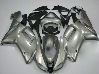 Buy 2007-2008 Kawasaki ZX6R Motorcycle Fairings - Grey UK