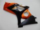 2007-2008 Suzuki GSXR 1000 Motorcycle Fairing - Orange Black UK