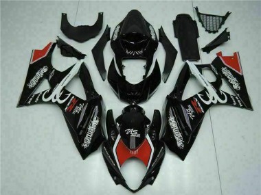 Buy 2007-2008 Suzuki GSXR 1000 Motorcycle Fairings - Glossy Black Red White UK