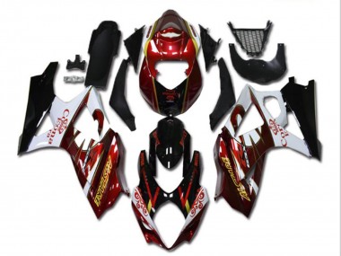 Buy 2007-2008 Suzuki GSXR 1000 Motorcycle Fairings - Red White Black Corona UK