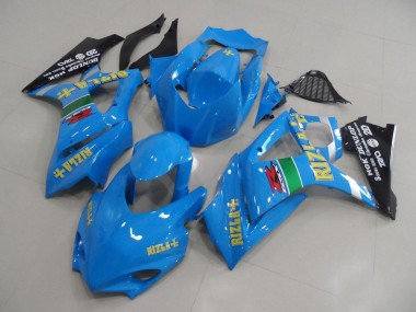 Buy 2007-2008 Suzuki GSXR 1000 Motorcycle Fairings - Blue Yellow Black Rizla Racing UK