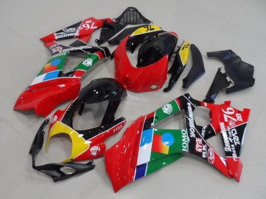 Buy 2007-2008 Suzuki GSXR 1000 Motorcycle Fairings - Red Yellow Black Blue White Green UK