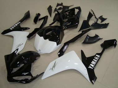 Buy 2007-2008 Yamaha YZF R1 Motorcycle Fairings - White Black UK