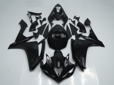 Buy 2007-2008 Yamaha YZF R1 Motorcycle Fairings - Glossy Black UK
