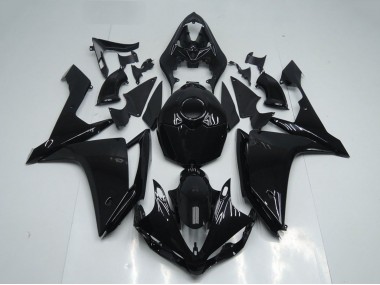 Buy 2007-2008 Yamaha YZF R1 Motorcycle Fairings - Glossy Black UK