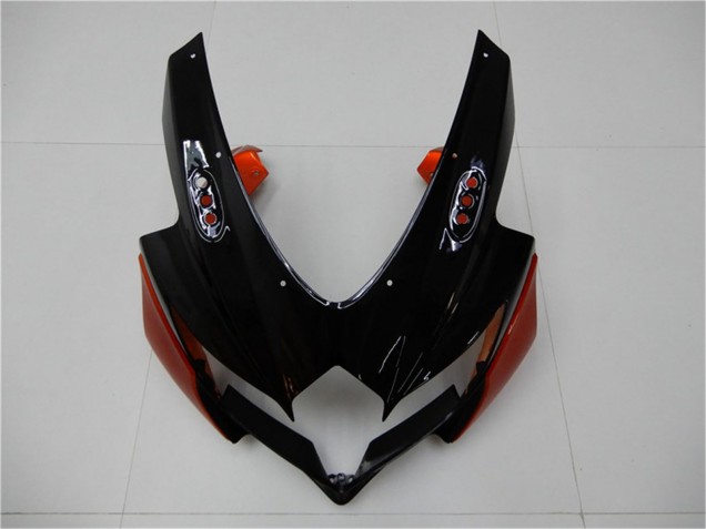 2008-2010 Suzuki GSXR 600/750 Motorcycle Fairings - Orange Grey Glossy Black UK