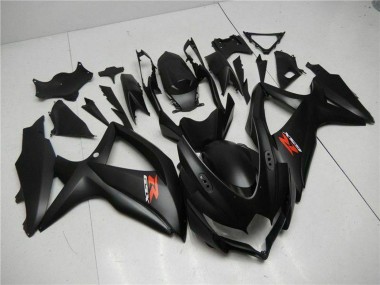 Buy 2008-2010 Suzuki GSXR 600/750 Motorcycle Fairings - Matte Black Red UK