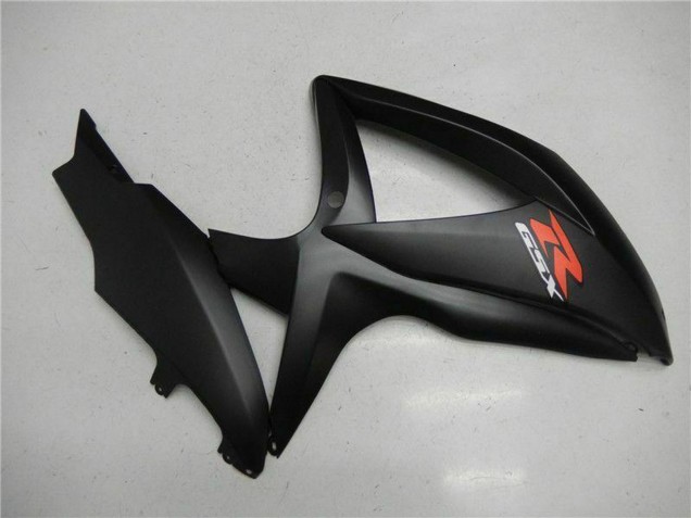 2008-2010 Suzuki GSXR 600/750 Motorcycle Fairings - Matte Black Red UK