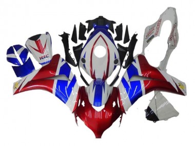 Buy 2008-2011 Honda CBR1000RR Motorcycle Fairings - White Red Blue UK