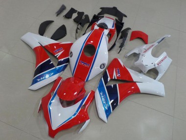 Buy 2008-2011 Honda CBR1000RR Motorcycle Fairing Kits - White Red Blue HRC UK