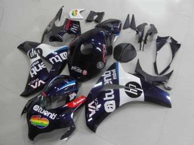 Buy 2008-2011 Honda CBR1000RR Motorcycle Fairings - Dark Blue White Red Tuenli HP UK