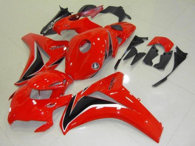 Buy 2008-2011 Honda CBR1000RR Motorcycle Fairings Kit - Red Glossy Black UK
