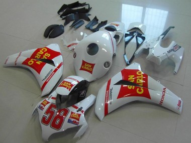 Buy 2008-2011 Honda CBR1000RR Motorcycle Fairings - White Red Yellow San Carlo 58 UK