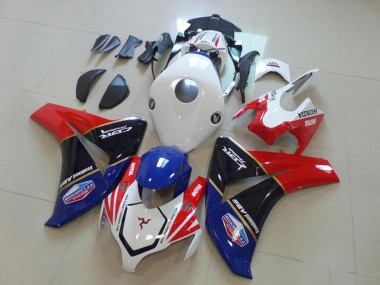 Buy 2008-2011 Honda CBR1000RR Motorcycle Fairings - White Red Blue Glossy Black TT Legends UK