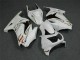 2008-2012 Kawasaki EX250 Motorcycle Fairings - White Red UK
