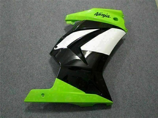 2008-2012 Kawasaki EX250 Motorcycle Fairings - Green White Black UK
